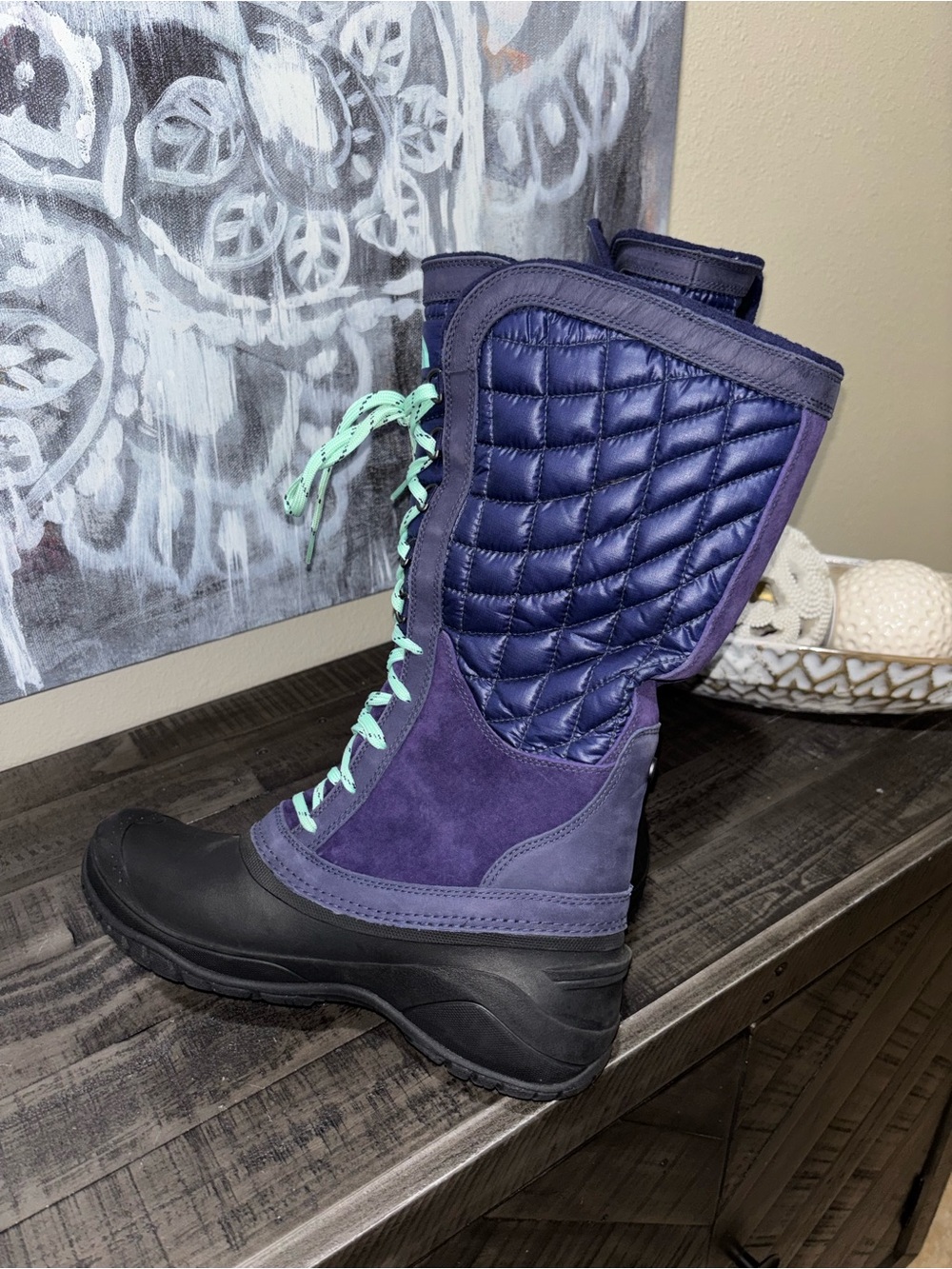 The North Face Thermoball Utility Boots WOMENS SZ 10.5 - Picture 9 of 15